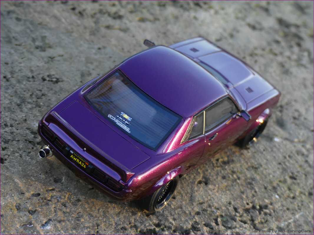 1:18 Toyota Celica (RA24) Restmod Purple Efekt Lackierrung 2015